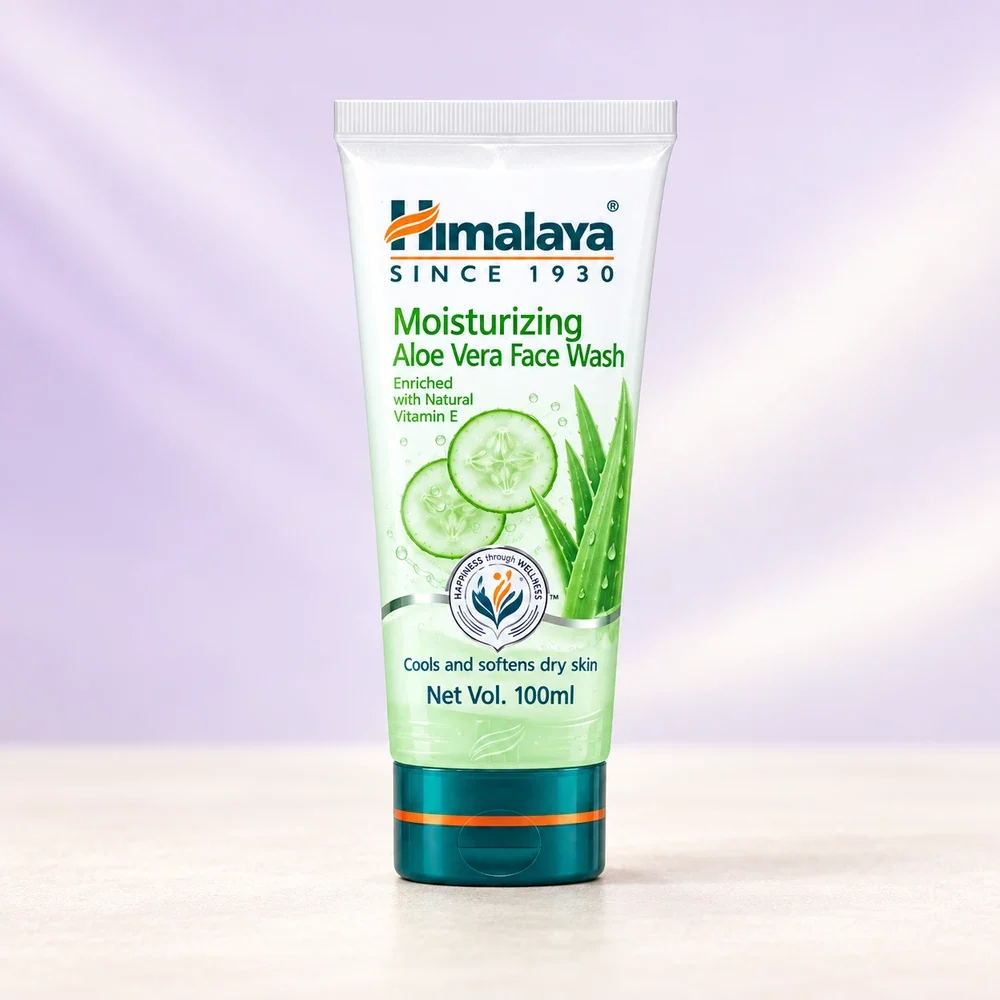 Himalaya Moisturizing Aloe Vera Face Wash · 100 ml
