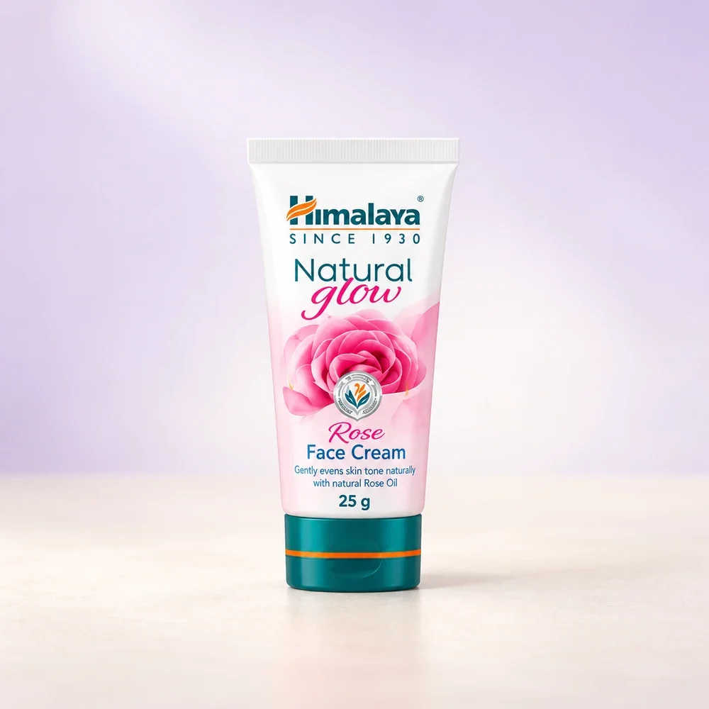 Himalaya Natural Glow Rose Face Cream · 25 g